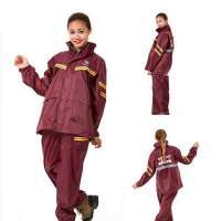 Motorcycle rain coat pvc raincoats suit rain coat pvc for adults