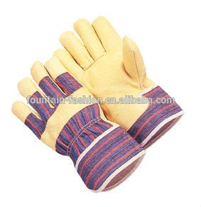 PIG GRAIN PALM GLOVES working gloves COW SPLIT PLAM GLOVES