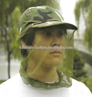 fishing cap with mesh nylon mesh net with cap