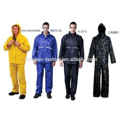 polyester Motorcycle rainsuit